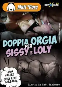 Doppia orgia per Sissy e Loly CentoXCento Streaming : Sissy Neri in compagnia di Miss Loly