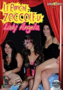 Le amiche zoccole di Lady Angela CentoXCento Streaming : Lady Angela e le sua amiche maiale si scopano un bel branco di cazzi.