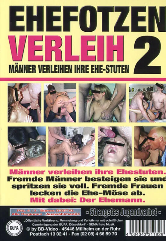 Ehefotzen Verleih 2 Porn Stream