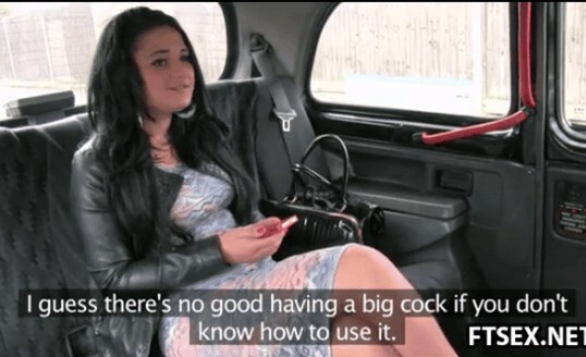 Chubby Babe Fucks With Taxi Driver